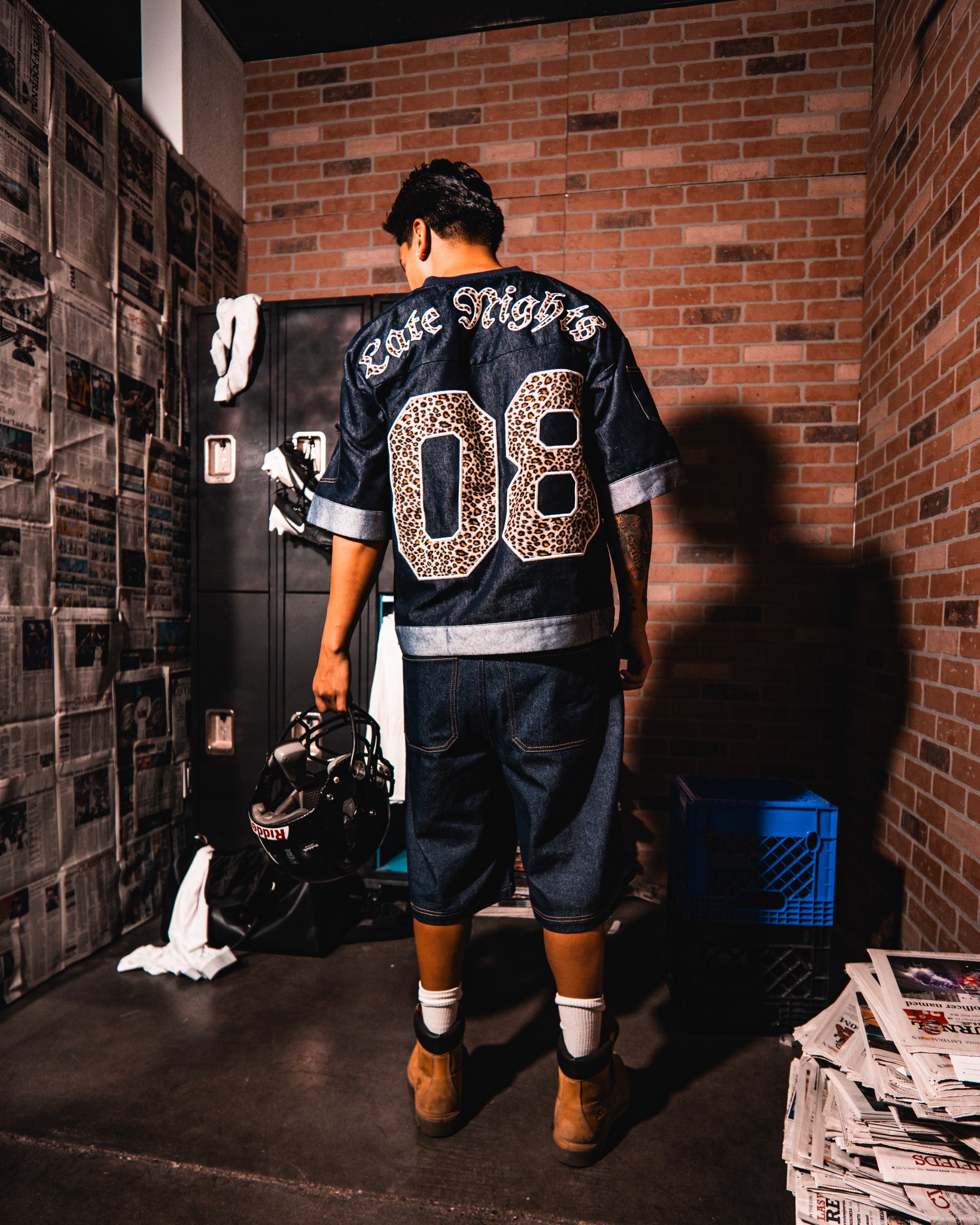 DENIM JERSEY