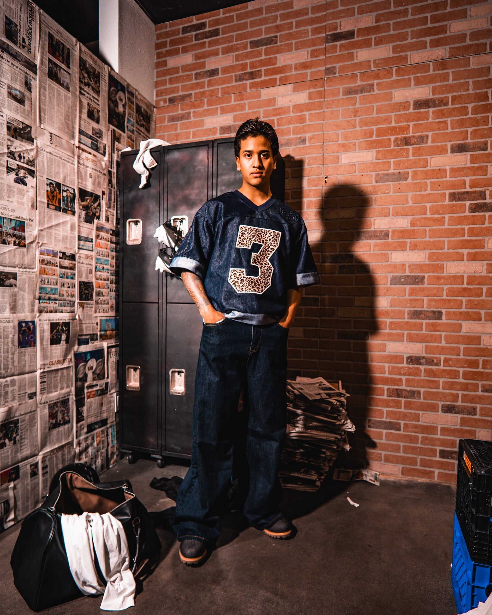 DENIM JERSEY