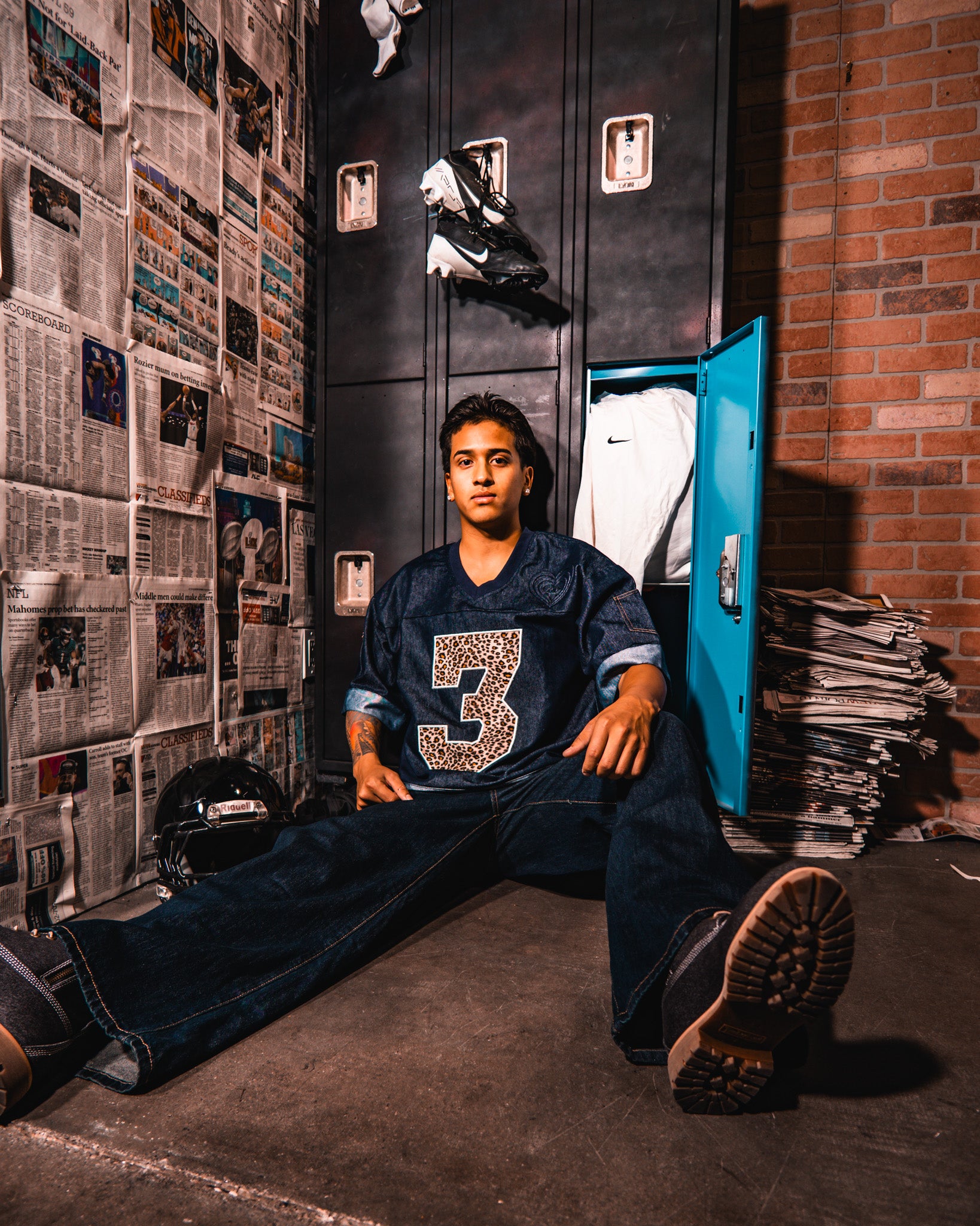 DENIM JERSEY