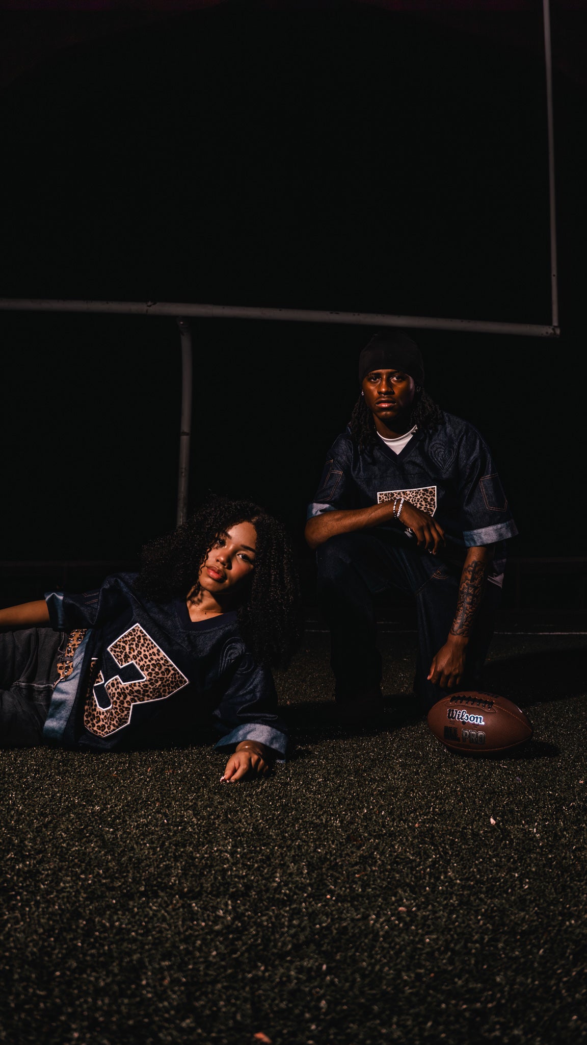 DENIM JERSEY