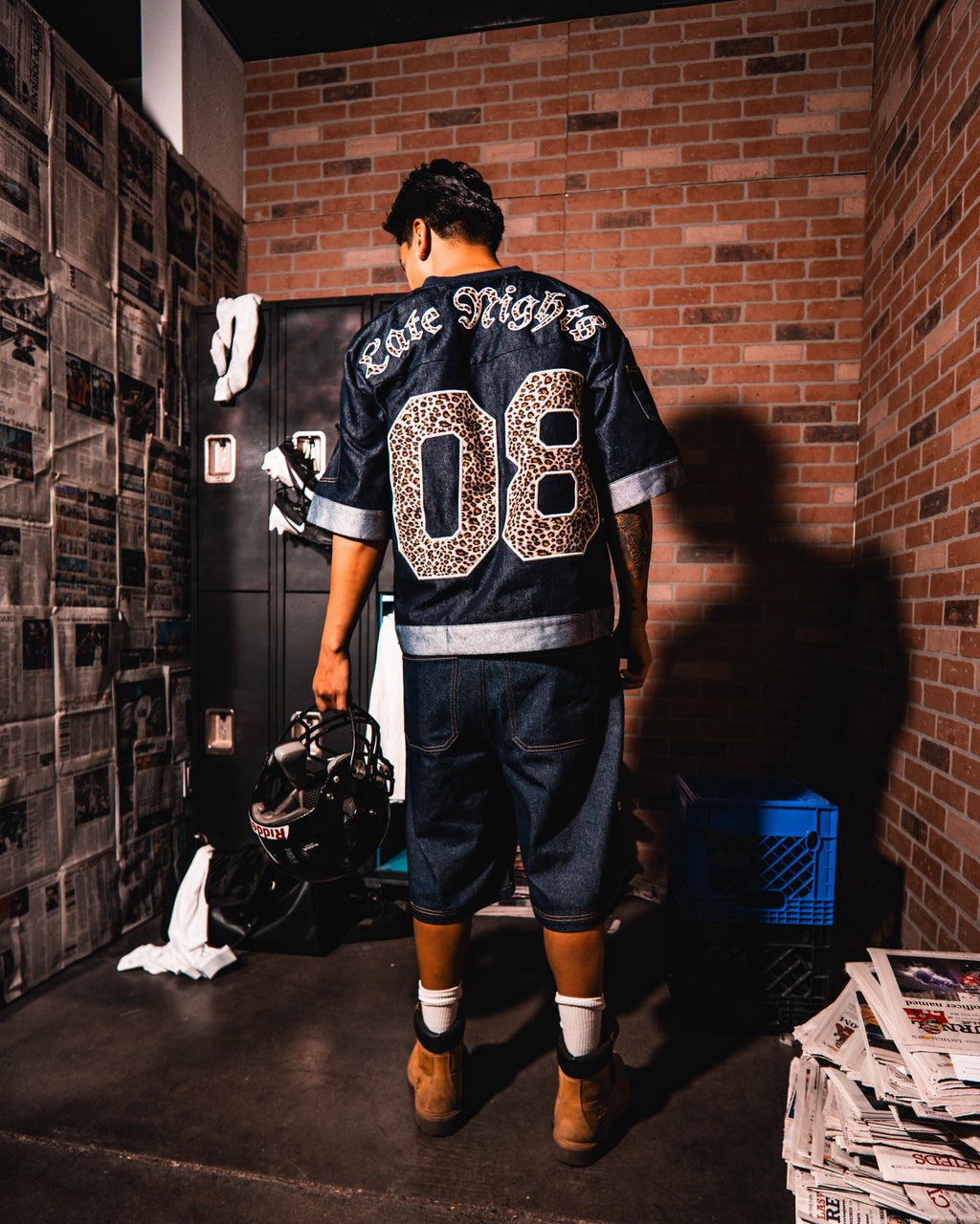 DENIM JERSEY