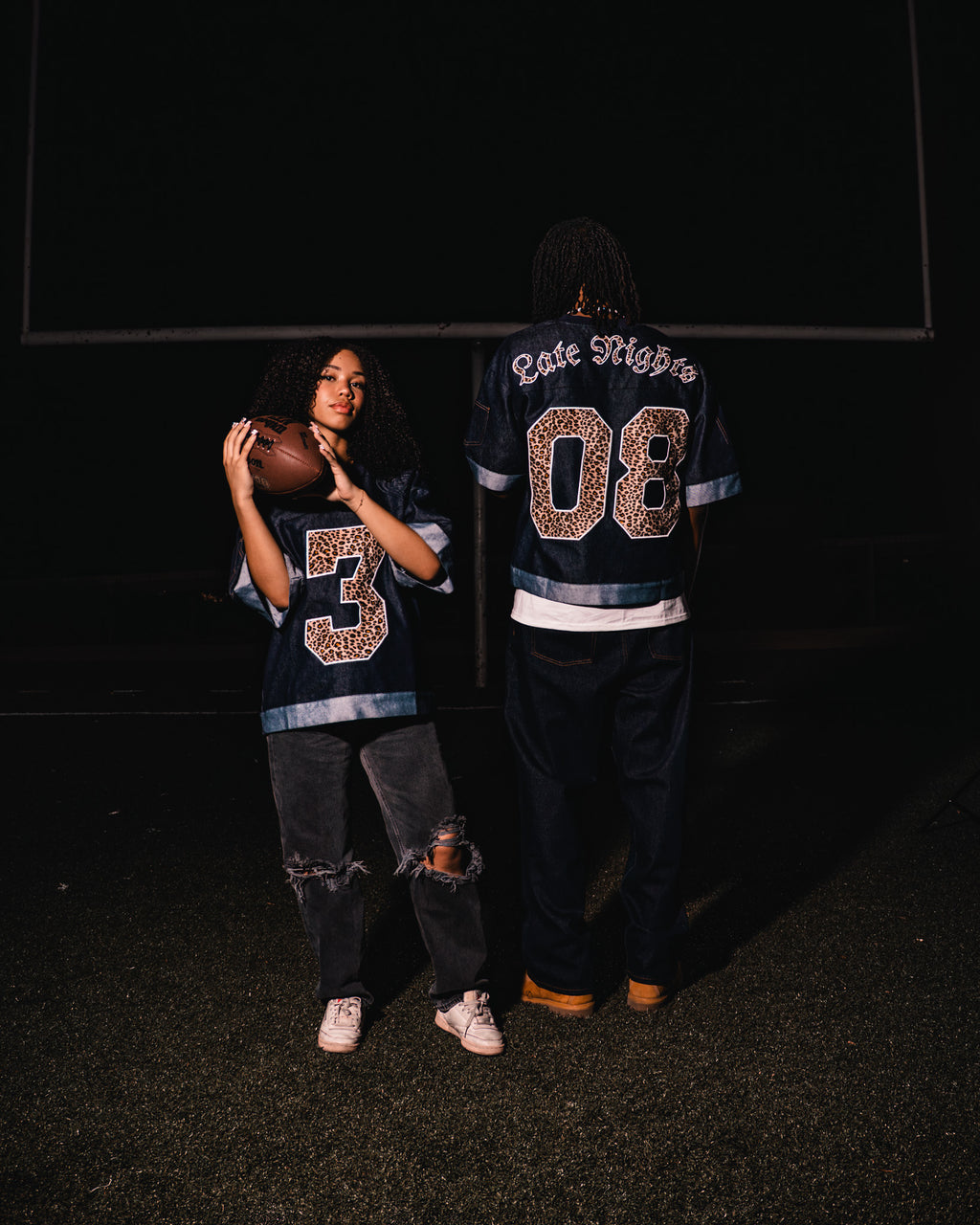 DENIM JERSEY